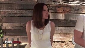 Misaki Tsubasa's Wild Outdoor Asian Teen Fuck Session