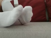 White Socks Flexing