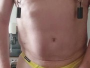 Presenting new thongs