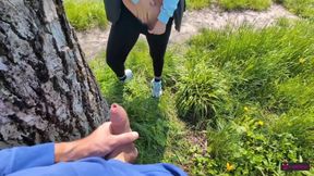 In the Countryside I Give a Blowjob to a Stranger
