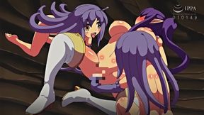 Valkyrie Hazard - Demon Futanari And Her Tentacle Girls Orgy Fuck Warrior Girls