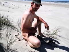 Danish Beach Wank - Denis Matern