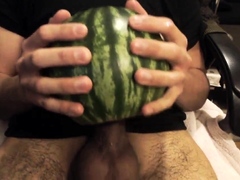 Fucking a Watermelon