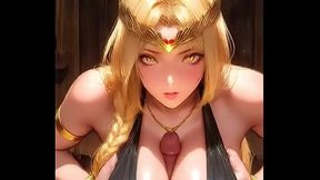 EEPol Queen Marika Eleden Ring Ai-Generated AI