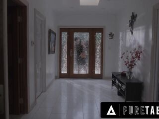 PURE TABOO Housewife August Skye DRAINS Local Male & Her Spouse Of Cum After Infected By A Spider!