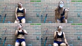 Petite Asian Goddess Smoking and Coughing while calling you a LOSER volume 34 Non Nude ****mp4****