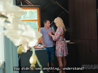 SHAME4K. Tiffany Rousso rides and dominates... But quietly