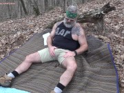 Daddy Bear Will Angell breeds Scott Ryder out in the woods
