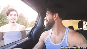 Hitchhiker Gets Ridden Hard by Tattooed Stallion – Wild Bareback Ride Begins – XXXTape 18+
