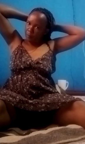 She Undress Her Self and Masturbating