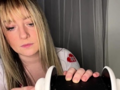 Blonde teen home alone masturbating
