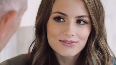 Pool boy pushes his hard cock in Kyler Quinn's tight bootyhole