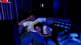 Step-Brother's Surprise - My StepSister Sucks His Big Dick And Swallows