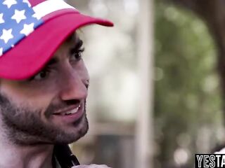 Virgin virginal teen gets group-fucked at a family barbecue by her excited relatives