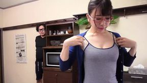 Manami Oura - Accidental Seduction When AC Broke and No Other Clothes