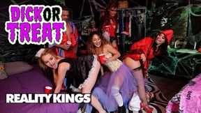 Eve Ellewood, Stoney Lynn, And Gina Valentina Start A Spooky, Steamy Halloween Orgy