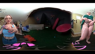 VR 360 POV Starving Giantesses Pillage &amp_ Raid