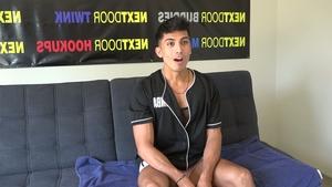 Next Door Casting: Rookie Jock's First Try