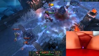 My new toy makes me cum multiple times while playing League of Legends #12 Luna