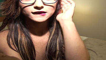 Felipa Lins teenager selfie video in my bed in Sao Paulo