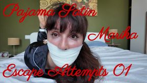 Pajama Satin Marika Escape Attempts 01 - 4K
