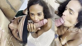 nao aguentei quando eu vi e pedi pra fazer um boquete no enorme pau do big rasta