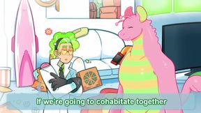 Alien Roomie Morphs Massive Tits Fucks Mad Doc Creampie Chaos