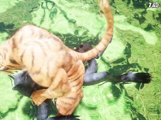 Wild Life 4K - Tiger X Wolf