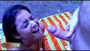 Spanish MILF Susana Abril gets fucked deep in the woods