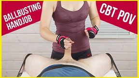 Pov Ballbusting And Handjob Cbt Bondage Cock And Balls Gloves Era