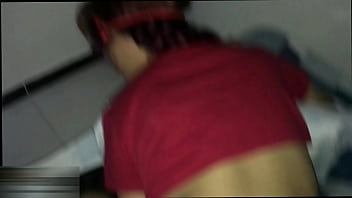 Stepsister rides cock and swallows cum