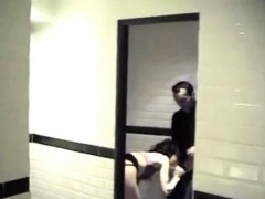 Couple Caught In Restaurant Bathroom