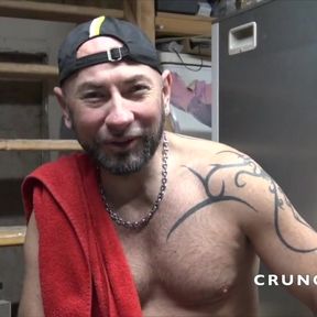 Gang bang with cum with Jess and straight Arabs