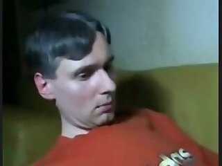 Horny stud jerking off cumshot in sportswear