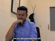 BigStr - Sexy Man Rene Takes His Clothes Off & Unleashes The Sex Machine To Get That new Job