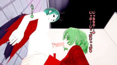 Touhou MMD Kazami Yuuka getting creampied in ecchi cosplay