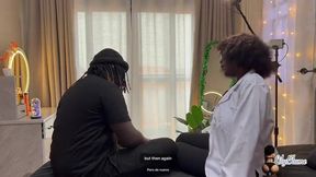 Curious Neighbor's Morning Encounter with a Married Woman Before Work