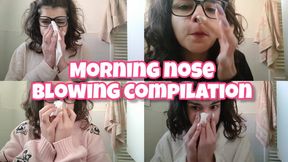 Morning Nose Blowing Compilation