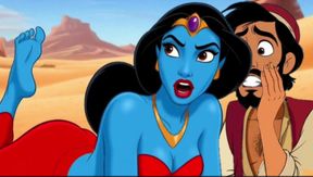 Porn Aladdin: Dirty Desire. Sexy Genie Fulfills Aladdin&#039;s Dirty Wish. Cartoon. Adult Sex Fairy Tale
