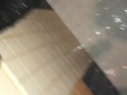 Ass To Mouth with my Friend Dildo & his 2 friends, cumshot on Dildo gets sucked up & swallowed