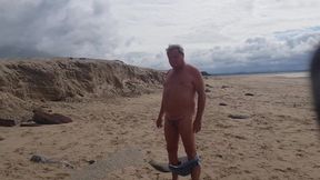 On the Beach - Taking My Shorts off