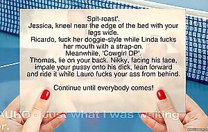 Orgy fun & games, Nikky Thorne, Jessica Moore, Linda Ray