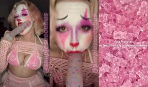 Playful Clown Girl's Wild Dildo Adventure // SimpleSuccubus