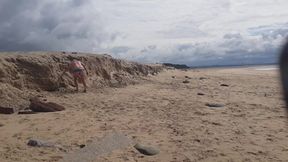 On the beach