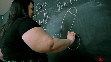 BBW Student Alexxxis Allure in Bad Girl Does Bad Things