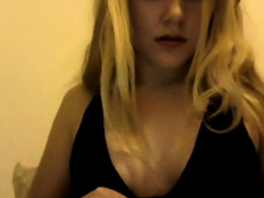 Hot Blond svenska Spelar Pussy