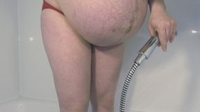 Preggo Leg Shave Both Legs Start to Finish