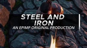 Steel and Iron bursts from his bulging muscle as the epic gay battle begins