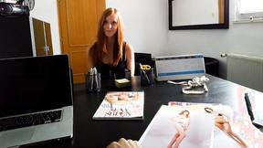 ”CZECH SUPER MODELS Teen Redhead Does Anything for FAME”