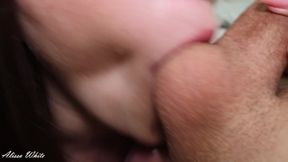 His cumshot in my mouth was so sweet